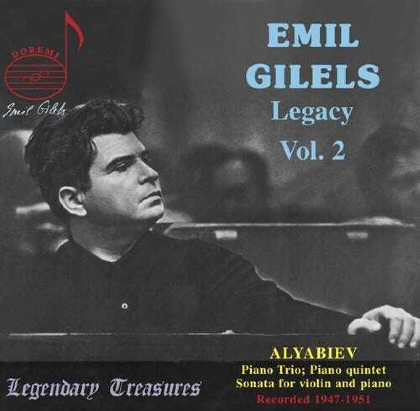 Emil Gilels, Dmitri Tsiganov, Sergei Shirinsky, Alexander Alyabyev Legacy 2 CD
