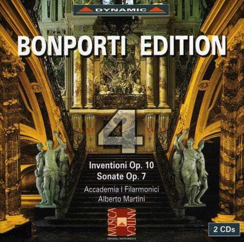 Alberto Martini, Leonardo Sapere, Roberto Loreggian, Francesco Antonio Bonporti Complete Works 4 CD