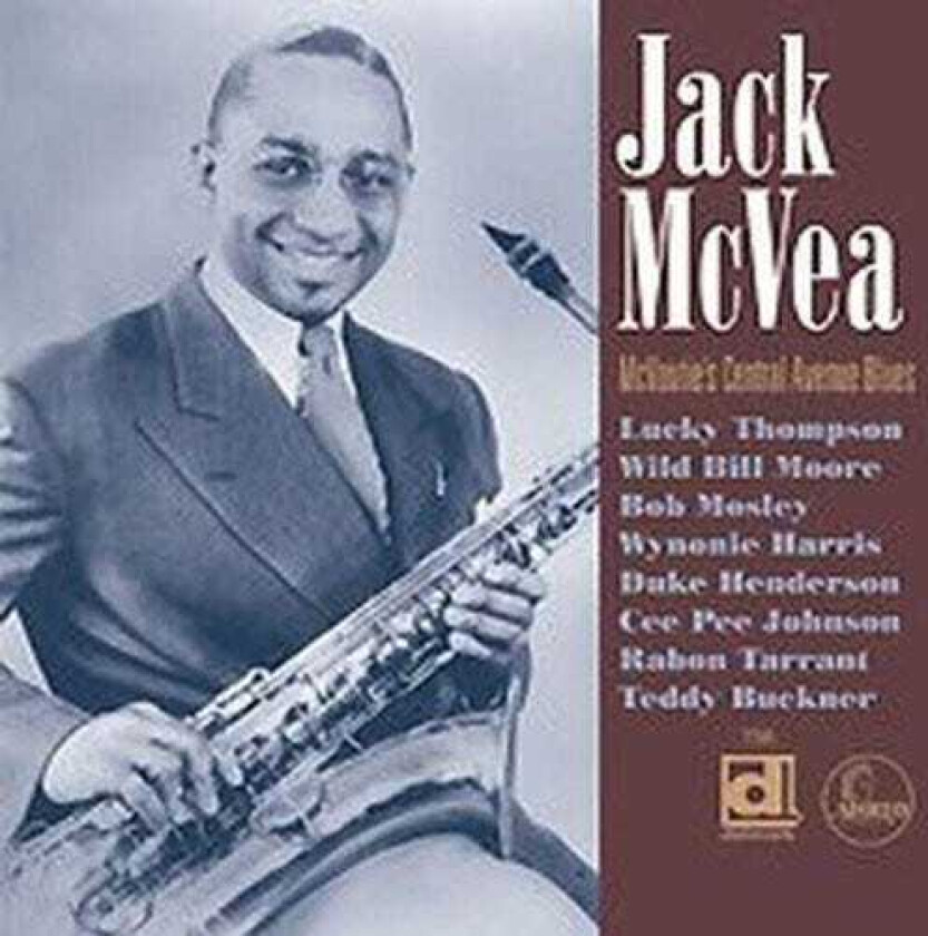 Jack Mcvea Mcvoutie's Central Avenue Blues CD