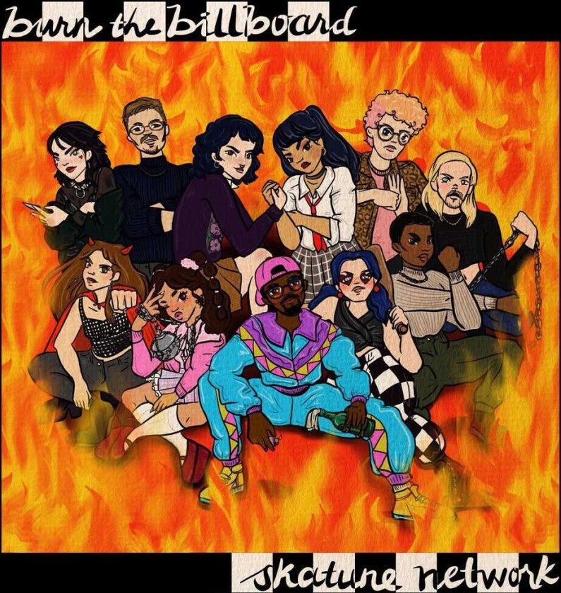 Skatune Network Burn The Billboard CD
