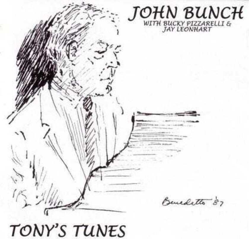 John Bunch Tony's Tunes CD