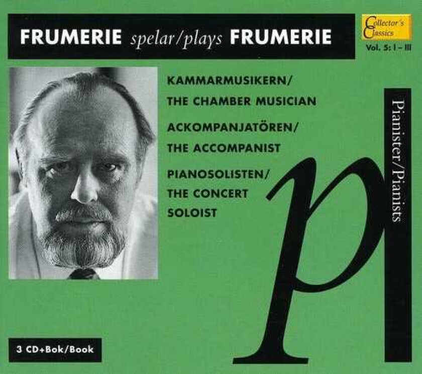 Gunnar De Frumerie, Gideon Roehr, Gunnar Norrby, Lottie Andreason, Solwig Grippe Plays Frumerie CD