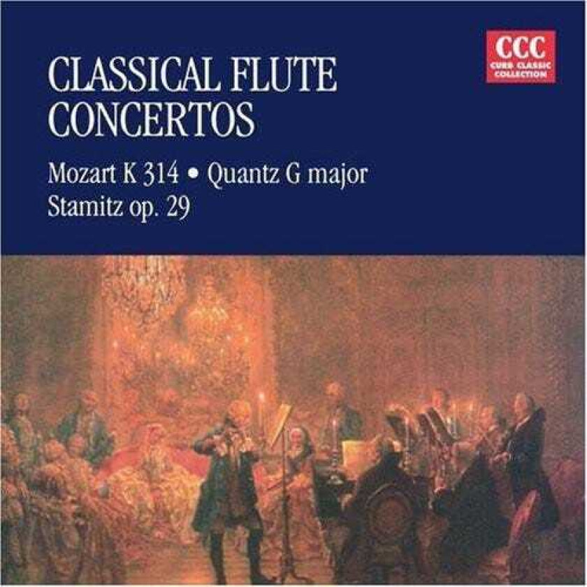 Werner Tast, Eckart Konigstedt, Johannes Walter, Reinhart Vogel Classical Flute Concerti CD