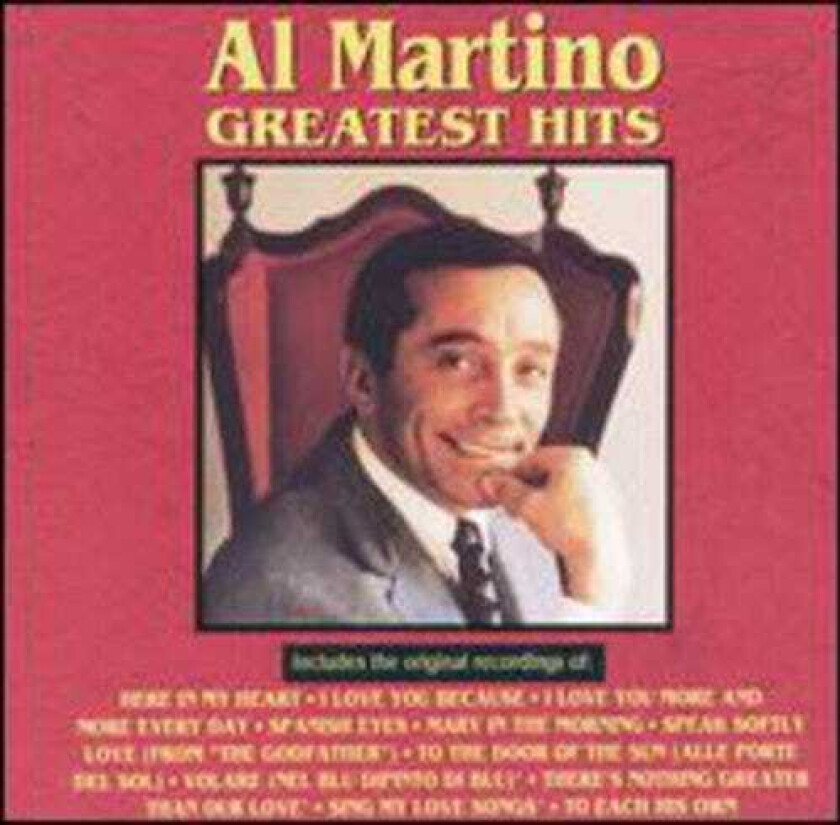 Al Martino Greatest Hits CD
