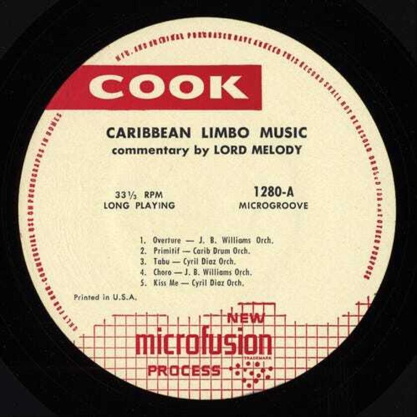 Lord Melody Caribbean Limbo Music CD