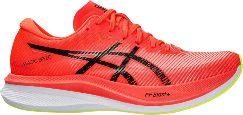 Asics Magic Speed 3, løpesko, herre Sunrise Red/black