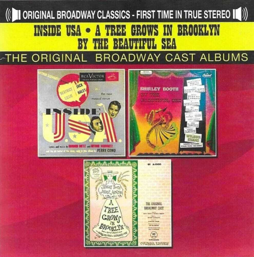 Original Cast Inside Usa Tree Grows In Brooklyn CD