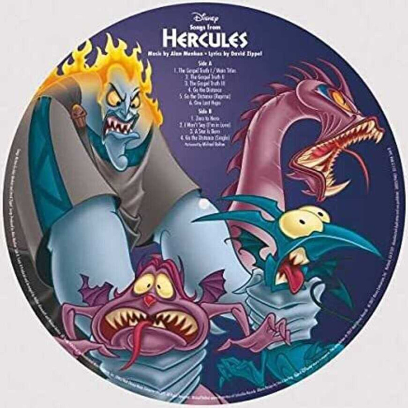 Alan Menken, Michael Bolton Songs From Hercules LP/Vinyl