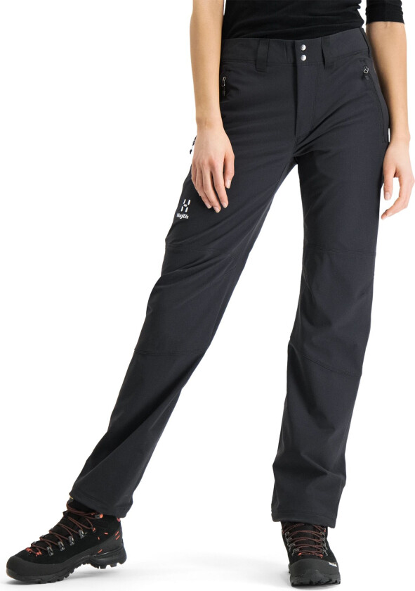 Gabbro Pant, turbukse dame TRUE BLACK