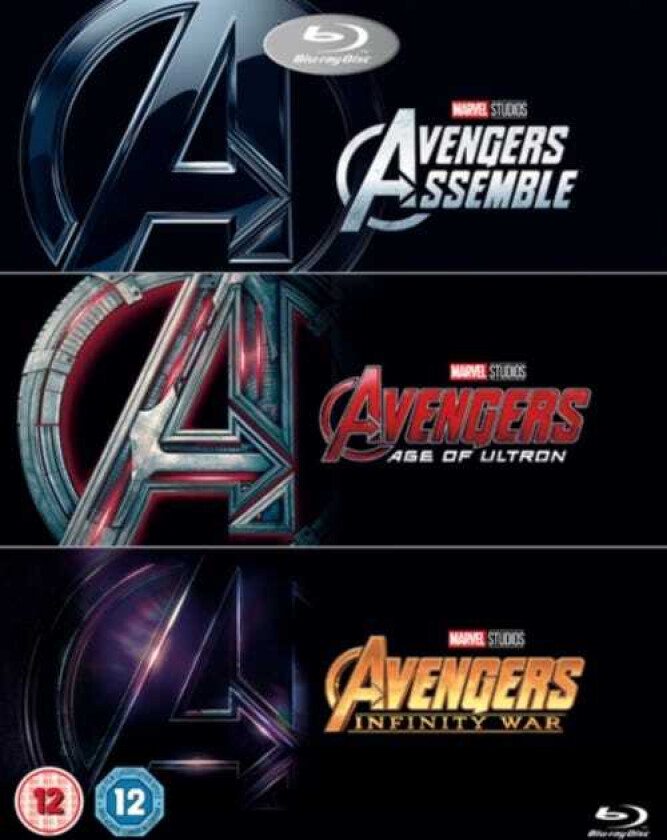 Avengers: 3Movie Collection Bluray