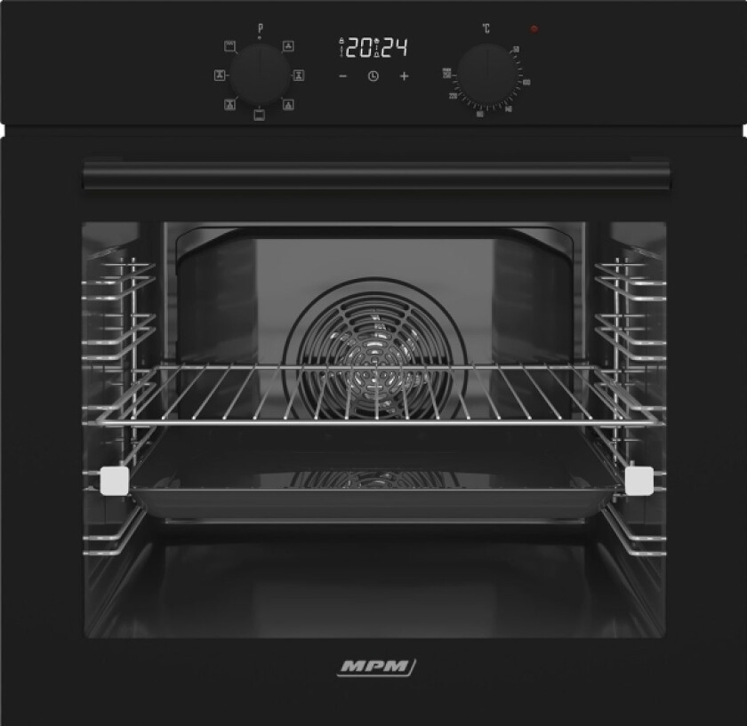 Mpm Mpm-63-Bo-25 Ovn 60Cm Svart Ovn