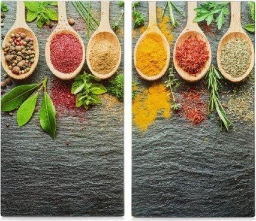 Skjærebrett Zeller Szklana Brødskjærebrett, 2 Deler.