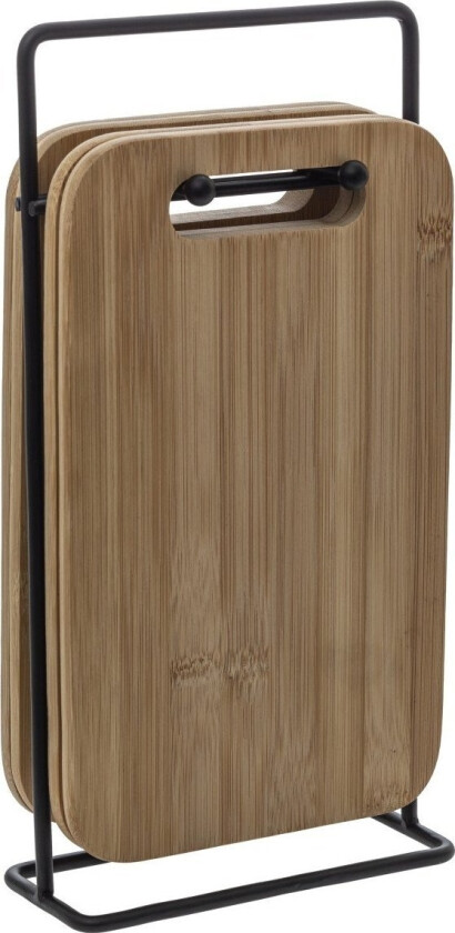 5Fem Bambus Skjærebrett 4 Stk.