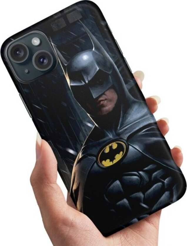 iPhone 15 Plus - Deksel/Mobildeksel Batman