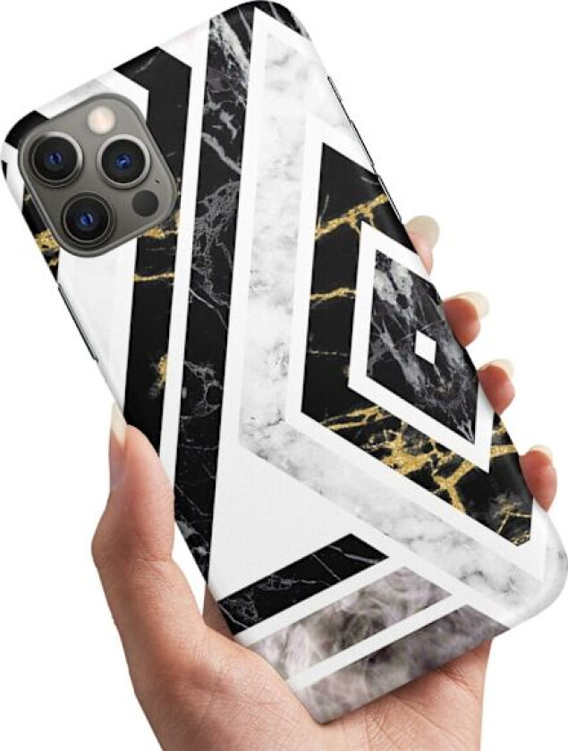 iPhone 16 Pro Max - Deksel/Mobildeksel Krokete Mønster