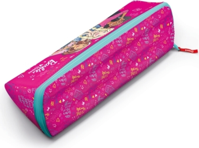 931915, Mykt Penal, Flerfarget, Mønster, Jente, Barbie, 230 Mm