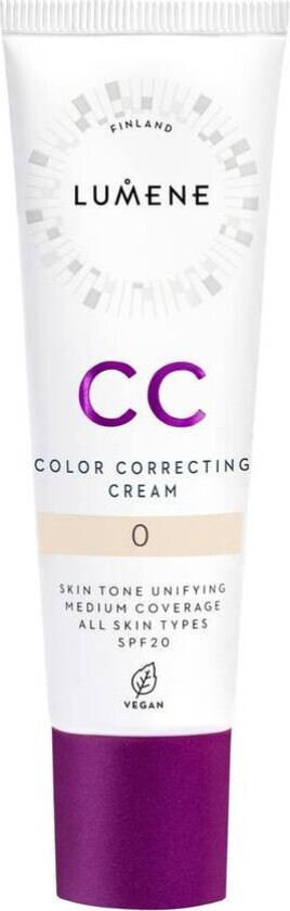CC Color Correcting Cream SPF20 0 30ml