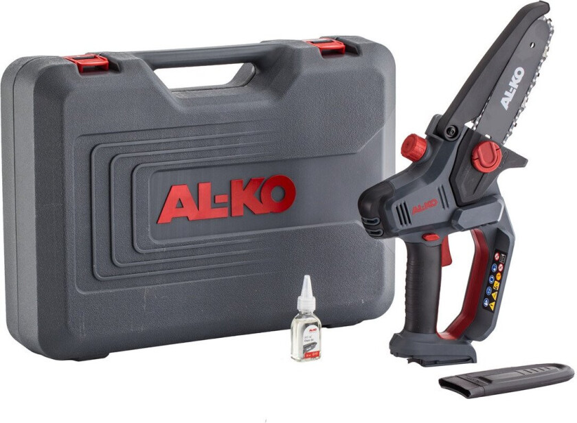 Al-Ko Mini-Kædesav Csm 1815 U/Batteri Og Lader, Inkl. Transportkasse, Beholder F. Olie - Solo
