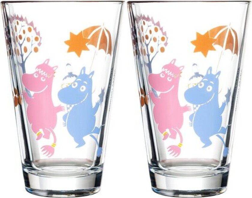 Mummi glass 2 stk Fest