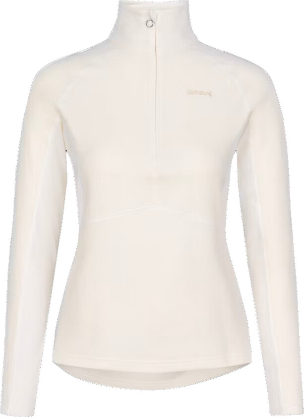 Women's Fusion Fleece Half Zip Tofu White