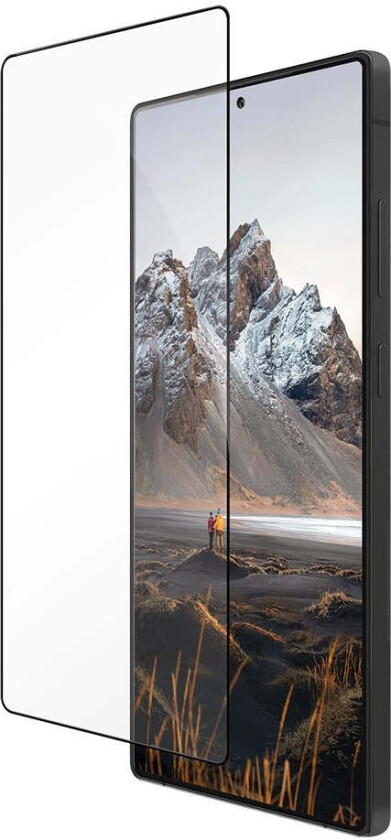 Samsung Galaxy S25 Ultra dbramante1928 Eco-Shield Skjermbeskytter med Installasjonsramme - Svart Kant