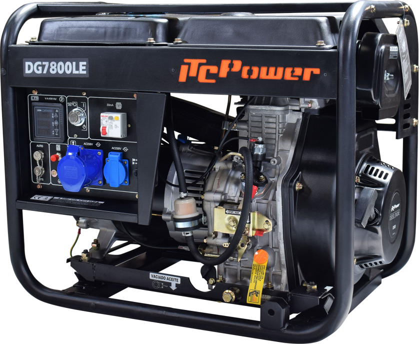 ITC DG7800LE generator diesel 230V 6,0kW
