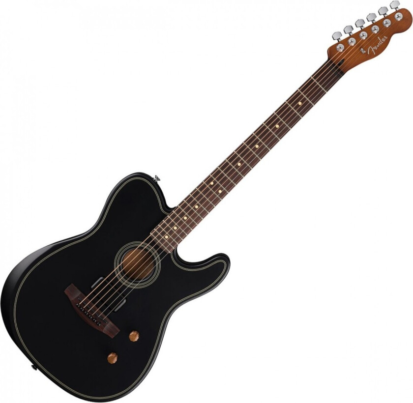 Acoustasonic Standard Telecaster Svart