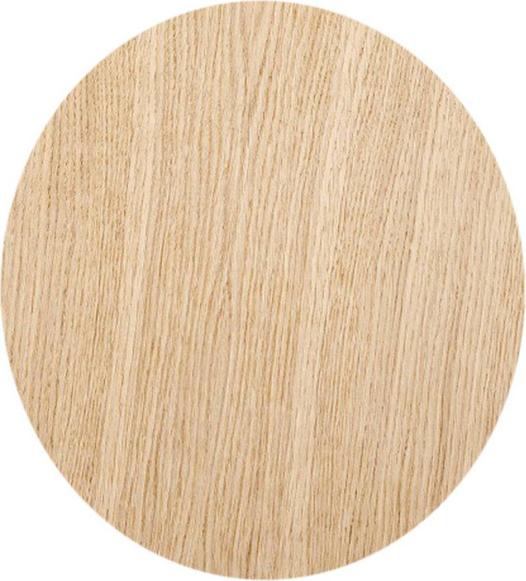 Orios LED-vegglampe, tre, Ø 20 cm, indirekte spotlight