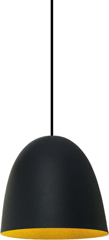 Fiola takpendel 22 cm - Svart / Gullfarget