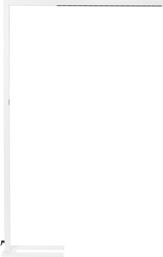 Gulvlampe Beliani Mensa Hvit - Hvit