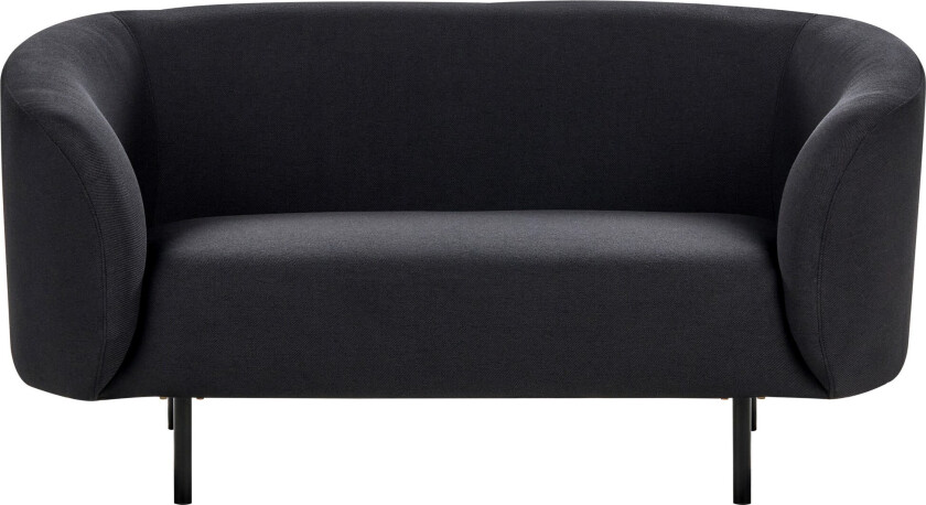 Tuka Sofa 2-seter - Svart