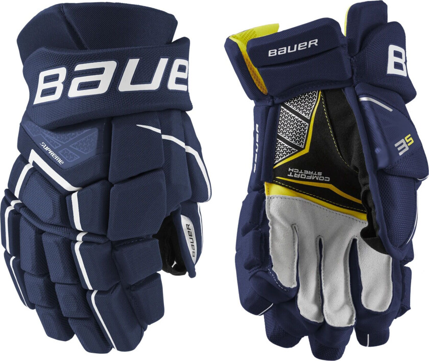 bauer S21 SUPREME 3S GLOVE - SR 21/22, hockeyhanske senior NAVY BLUE