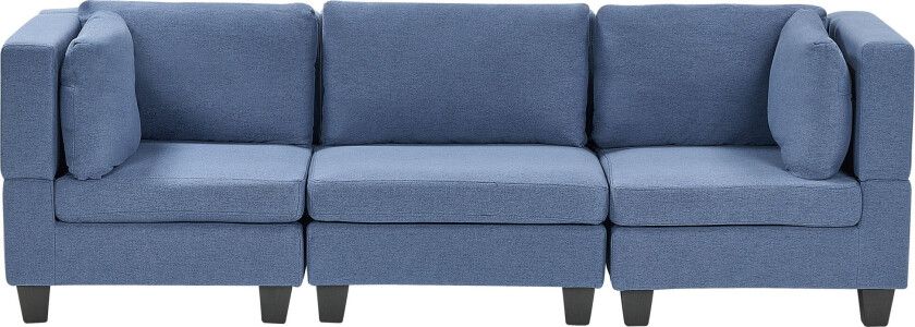 Buck Sofa 3-seter - Blå/Svart