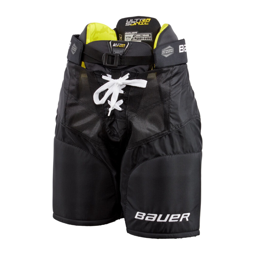 bauer S21 SUPREME ULTRASONIC PANT - YTH 21/22, hockeybukse barn BLACK