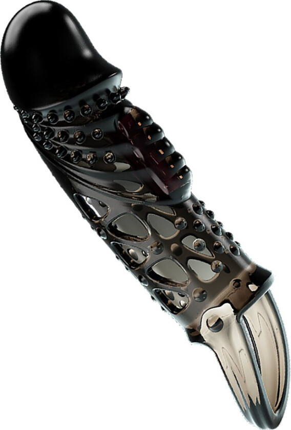 Pretty Love: Cecelia, Vibrating Penis Sleeve, svart