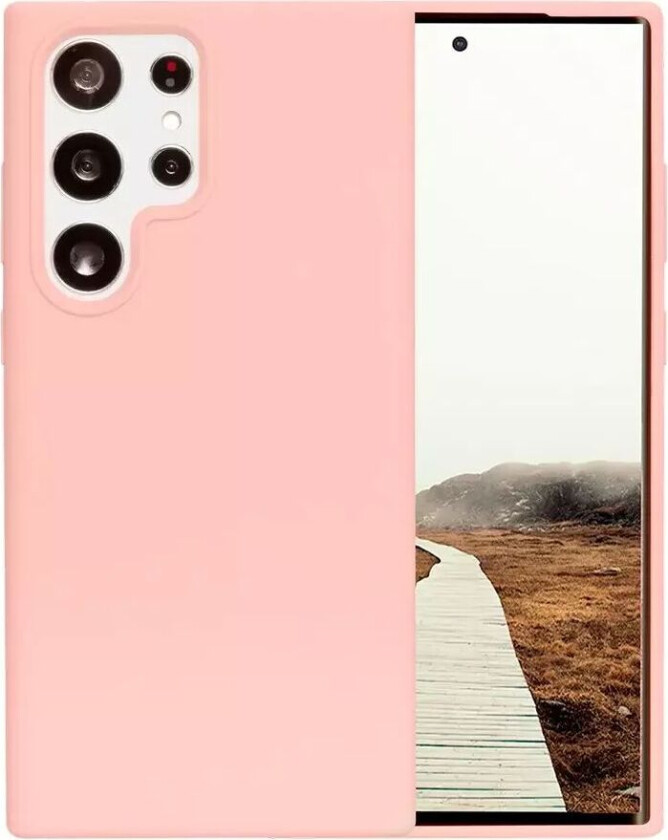 dbramante1928 Samsung Galaxy S23 Ultra Costa Rica Deksel - 100% Resirkulert Plast - Pink Sand