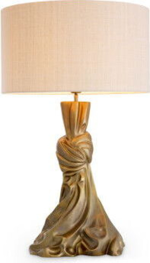 Banyan bordslampa vintage mässing