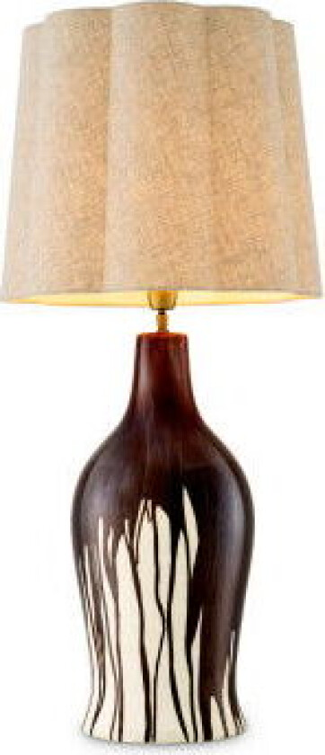 Beatriz bordslampa brun