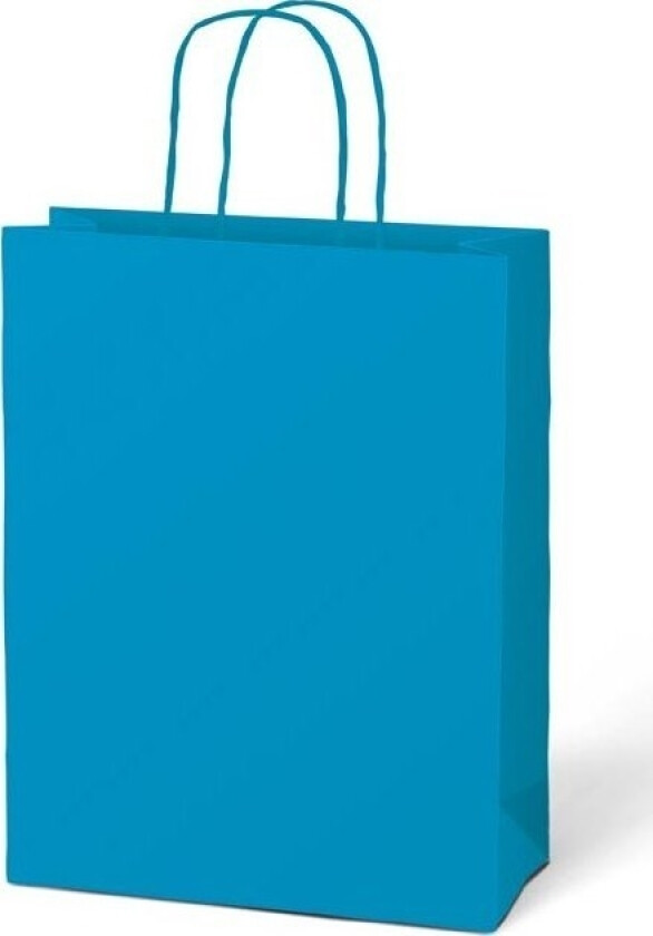 Mfp Papir Gavepose T5 Kraft 260X320x100 Blå 5251225