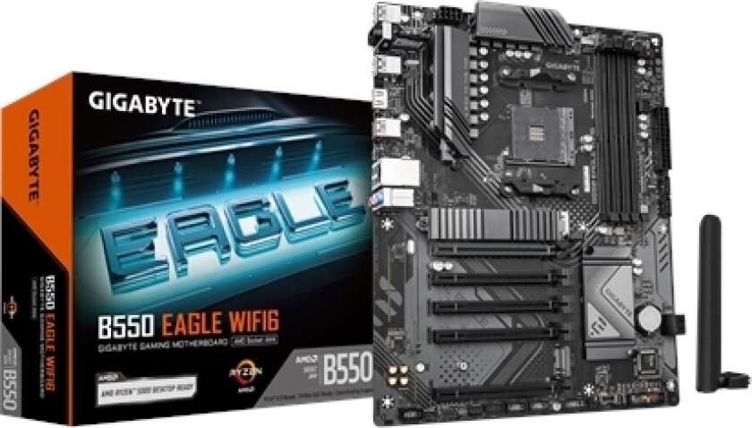 Gigabyte B550 Eagle Wifi6 Am4 Mb 4Xddr4 4Xsata 2Xm.2