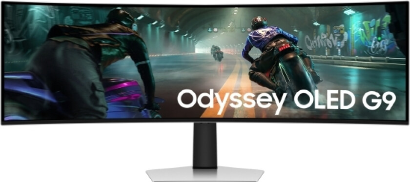S49dg912s, 124,5 Cm (49"), 5120 X 1440 Piksler, Dual Qhd, Oled, 0,03 Ms, Sølv