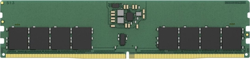 Kingston Valueram - Ddr5 - Modul - 16 Gb - Dimm 288-Pin - 3200 Mhz - Cl52 - 1.1 V - Clocked Unbuffered - On-Die Ecc