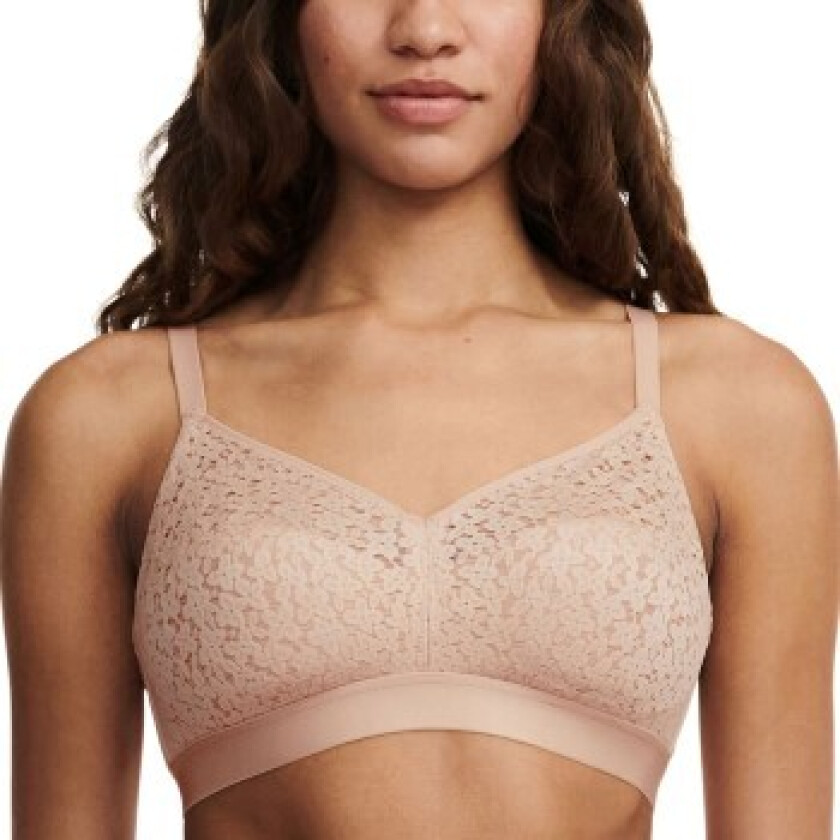 BH EasyFeel Norah Wirefree Bra Beige nylon F 65 Dame
