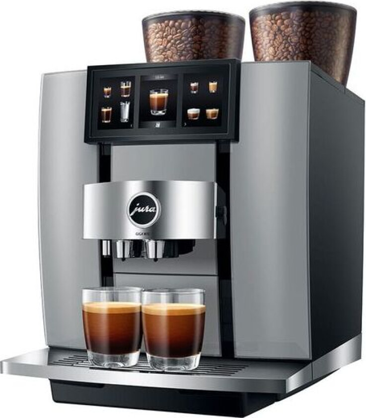Jura GIGA W10 Kaffemaskin Diamond Silver