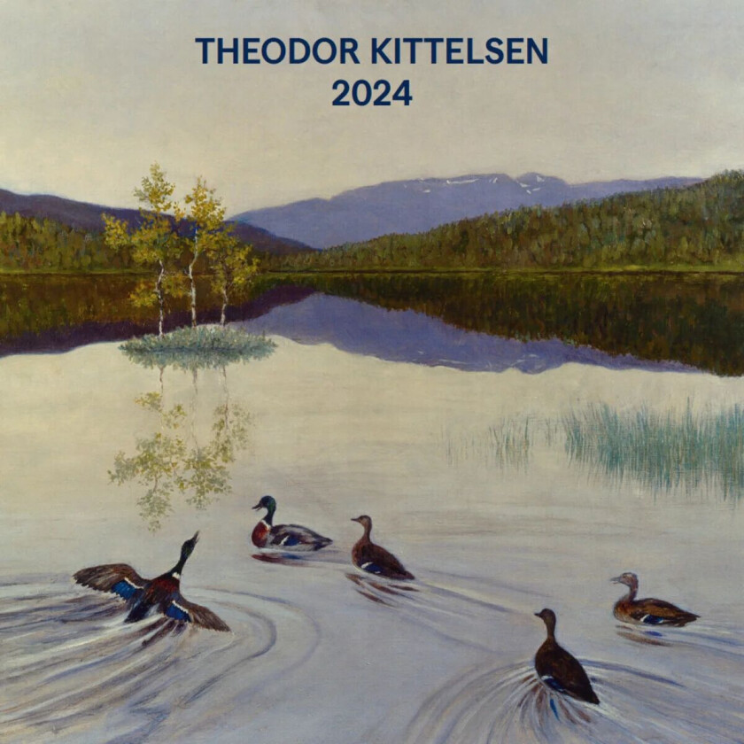 Kalender 2024 T. Kittelsen 30x30cm