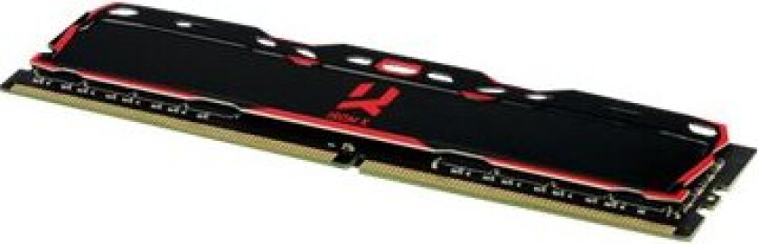 Goodram Irdm X - Ddr4 - Modul - 8 Gb - Dimm 288-Pin - 2666 Mhz / Pc4-21300 - Cl16 - 1.35 V - Ikke-Bufret - Ikke-Ecc - Svart