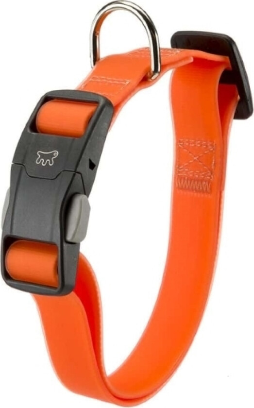 Hundehalsbånd Evolution C16/44 Med Magnetlås, Allergivenlig, Vaskbar, Orange