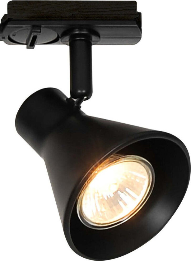 Link Eik for spottskinne - Svart