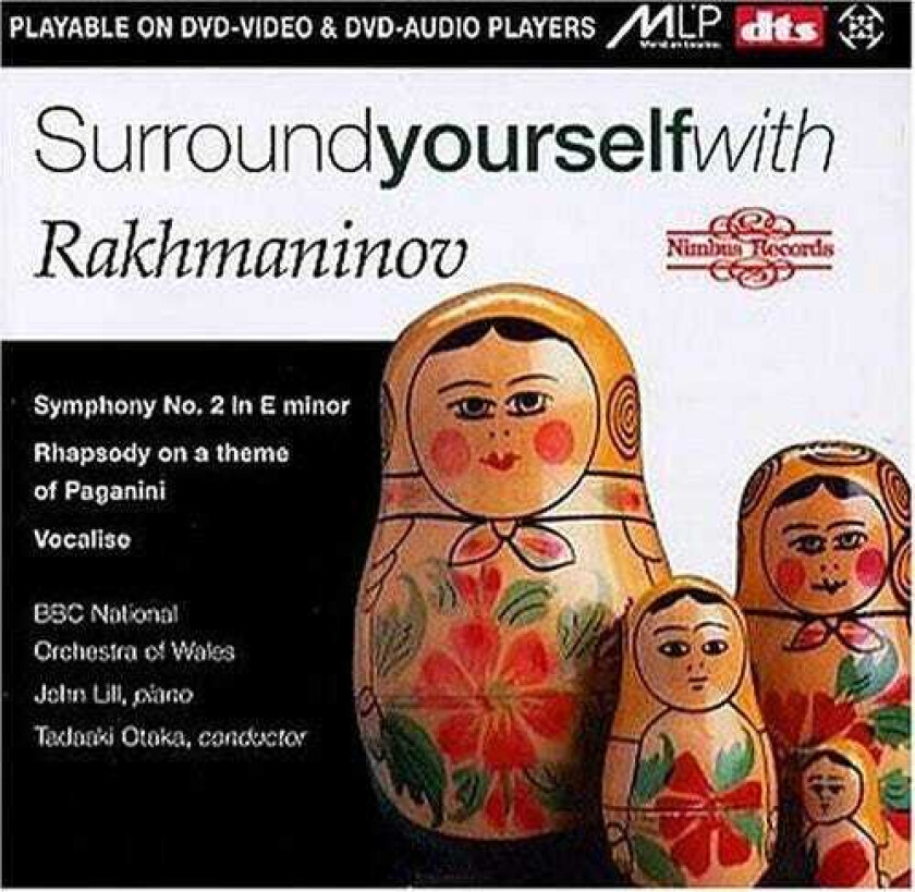 Bbc Orchestra Wales, Rachmaninoff, Lill, Otaka, John Lill, Martin Ronchetti Surround Yourself With Rachmaninoff CD