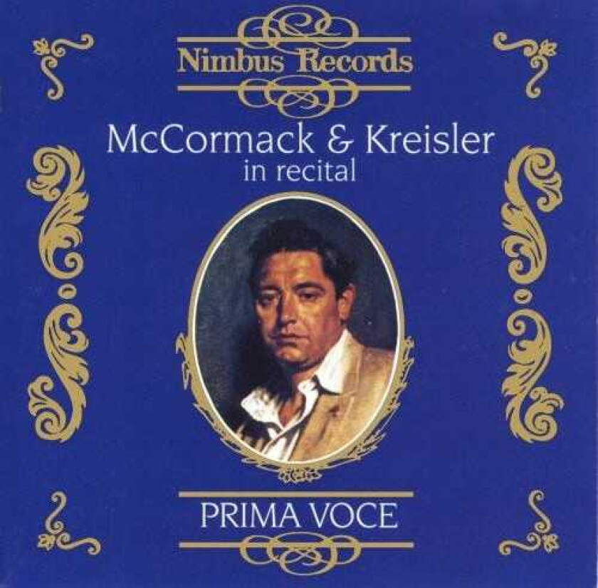 John McCormack, Carl Lamson, Edwin Schneider, Fritz Kreisler, George Falkenstein, Reinald Werrenrath, Vincent O'Brien, Gaetano Braga, Moritz Moszkowski, PAOLO TOSTI In Recital CD